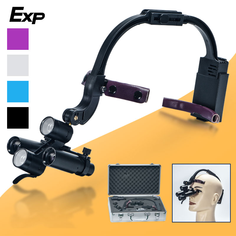 Led Medical Headlight - Dental 2.5X 3.5X Loupe Magnification Binocular