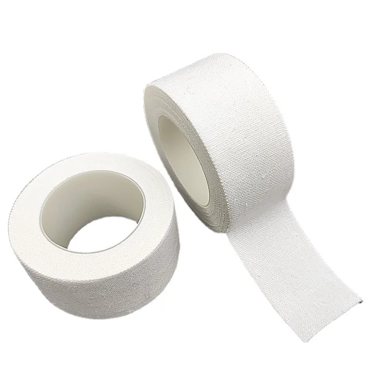 Medical Label - 1 gulungan pita perekat katun putih