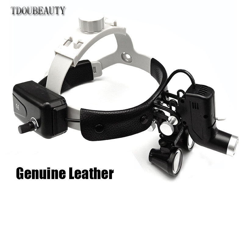 Led Medical Headlight - TDOUBEATUY 5W Kaca Pembesar Lampu Depan