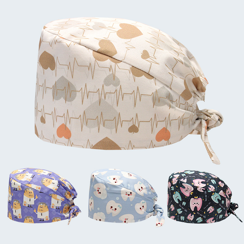 Medical Lab Business - Topi Scrub Medis Katun Wanita Topi