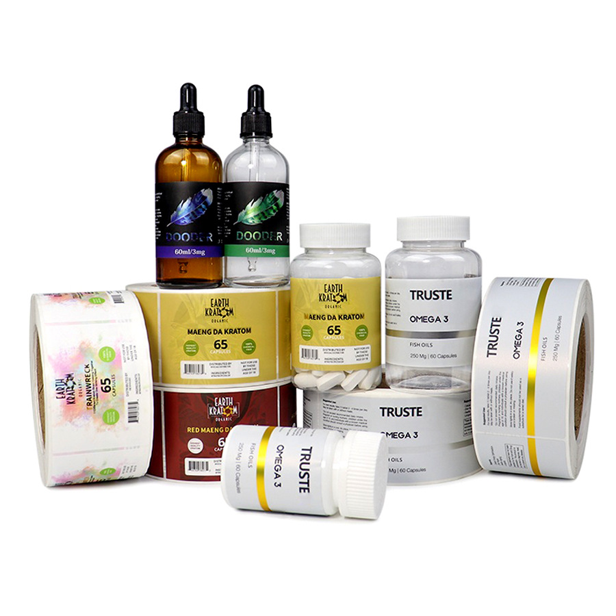 Stiker Botol Farmasi Kertas Be - Medical Label ulasan dan harga