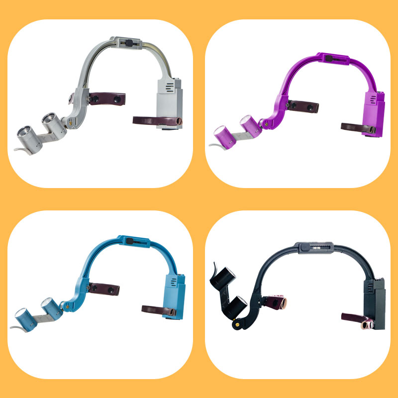 Dental 2.5X 3.5X Loupe Magnifi - Led Medical Headlight ulasan dan harga