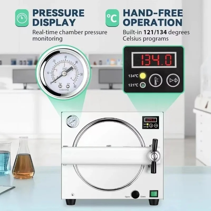 Autoclave Vertikal 18L Baru un - Medical Lab Units ulasan dan harga