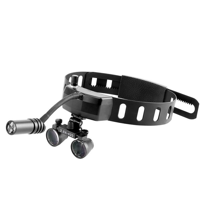 Kacamata Loupe Tipe 5W Lampu L - Led Medical Headlight ulasan dan harga