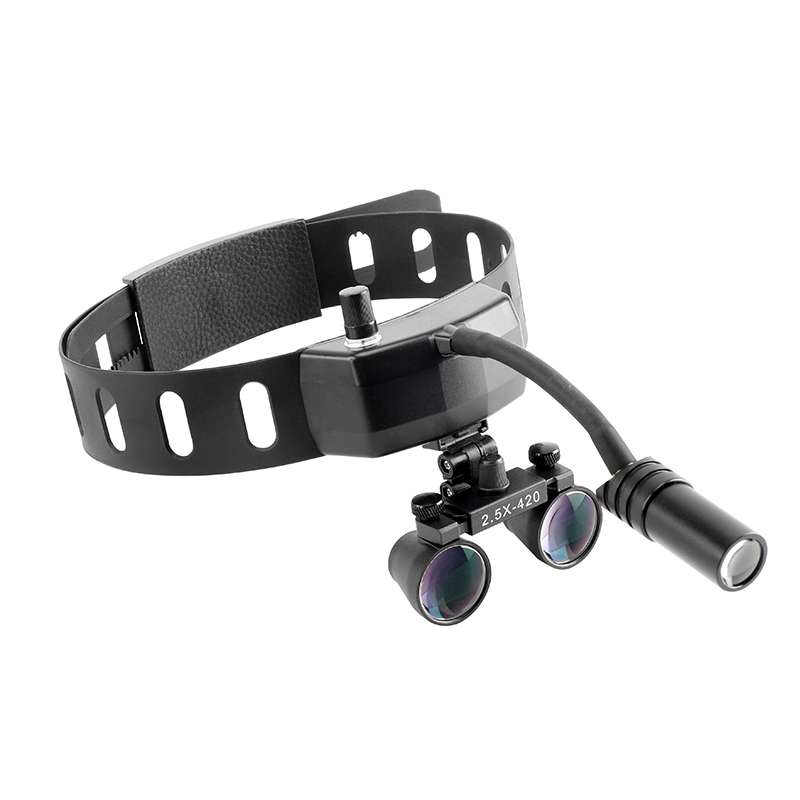 Kacamata Loupe Tipe 5W Lampu L - Led Medical Headlight ulasan dan harga