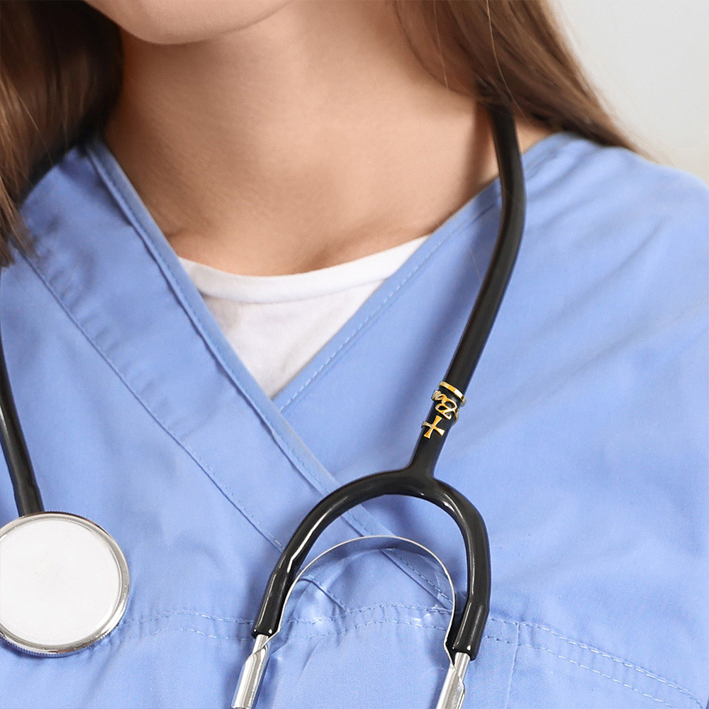 Tag Nama Stetoskop Silang Medi - Medical Label ulasan dan harga