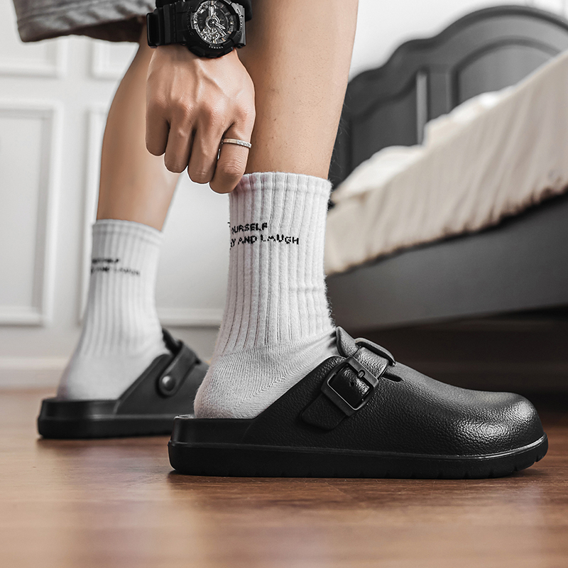 Sendal Clogs Pria Baru, Sandal - Medical Lab Business ulasan dan harga