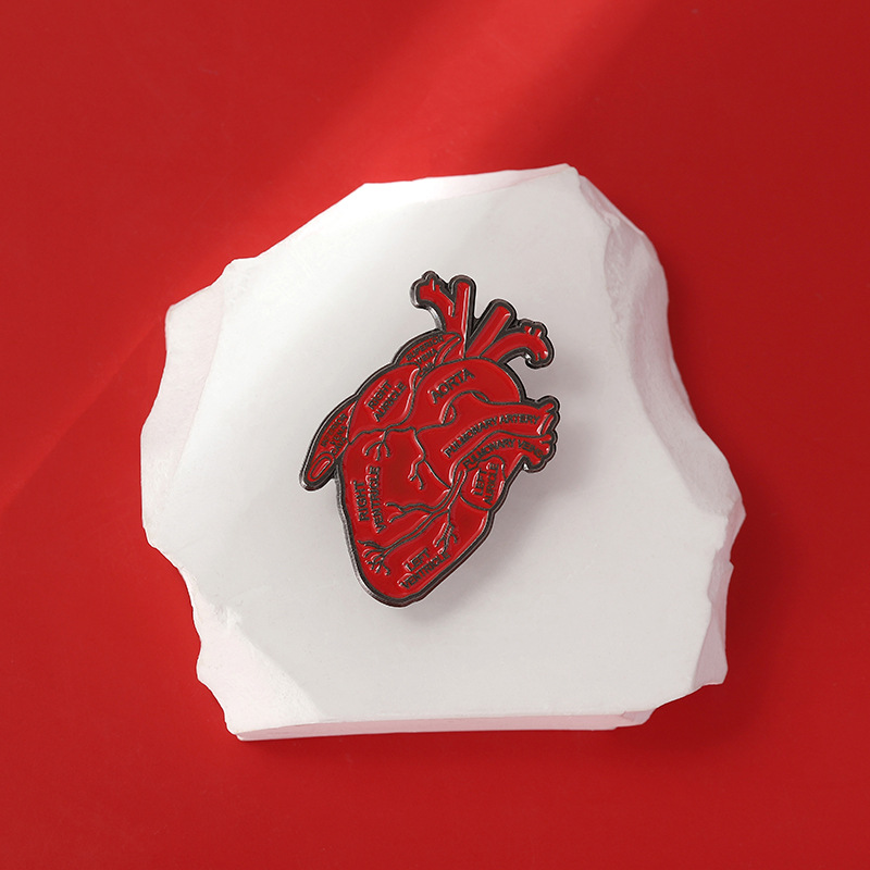 Pin Bros Enamel Anatomi Jantun - Medical Label ulasan dan harga