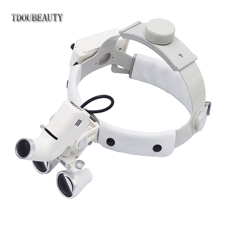 TDOUBEATUY 5W Kaca Pembesar La - Led Medical Headlight ulasan dan harga