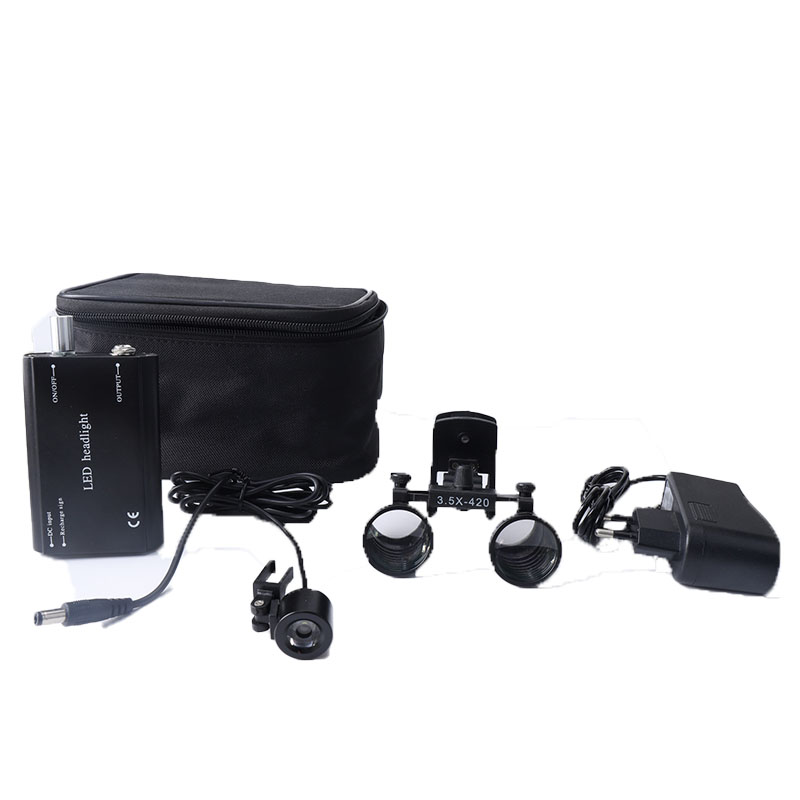 2,5 X/3, 5X Kaca Pembesar Tero - Led Medical Headlight ulasan dan harga