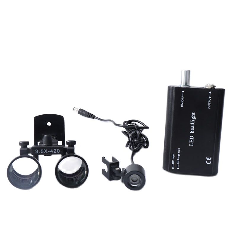 2,5 X/3, 5X Kaca Pembesar Tero - Led Medical Headlight ulasan dan harga