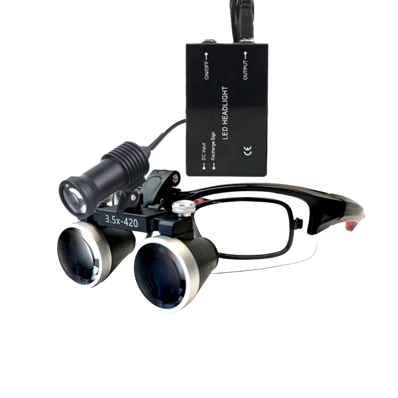 Kaca Pembesar Binokular Loupe  - Led Medical Headlight ulasan dan harga
